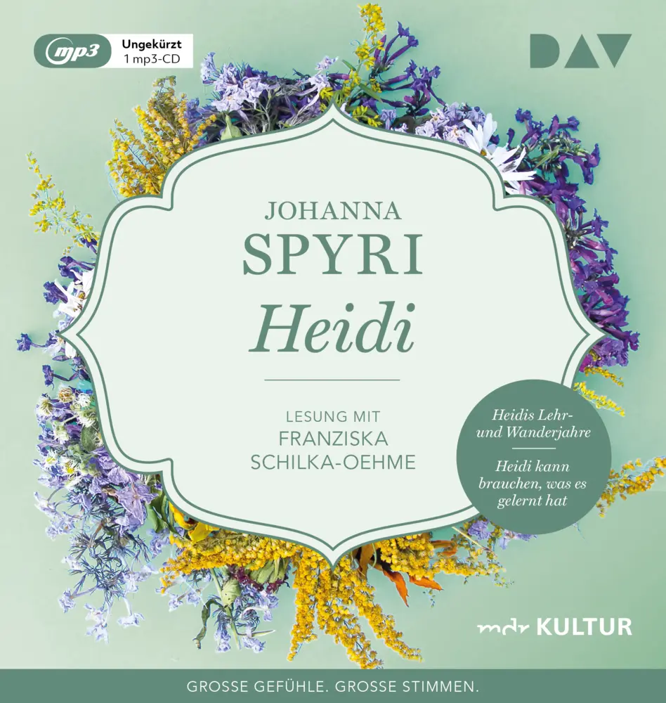 Heidi,1 Audio-CD, 1 MP3