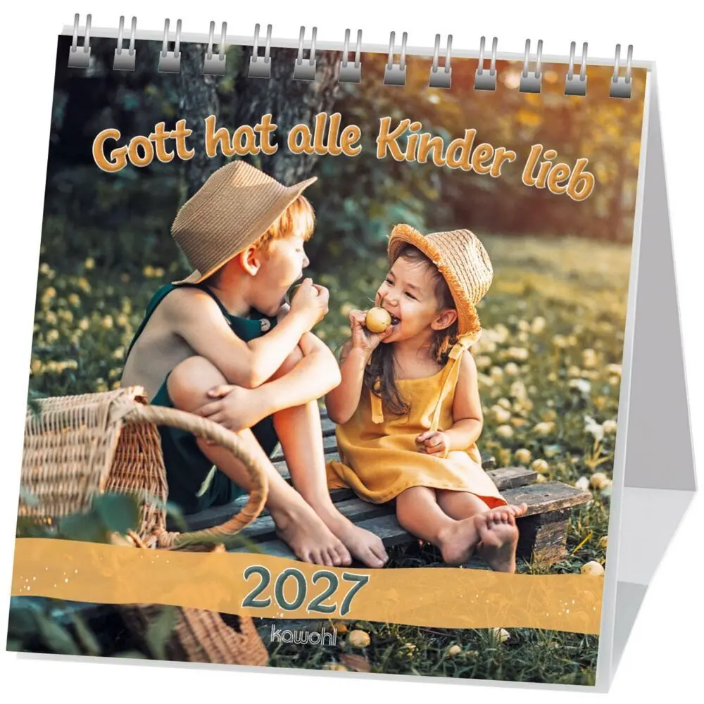 Cover: 9783754846070 | Gott hat alle Kinder lieb 2027 | Kalender | Spiralbindung | 14 S.