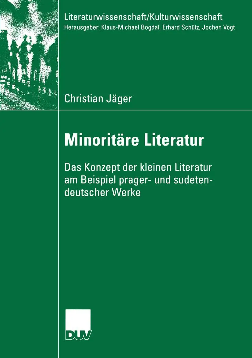 Cover: 9783824446070 | Minoritäre Literatur | Christian Jäger | Taschenbuch | 569 S. | 2005