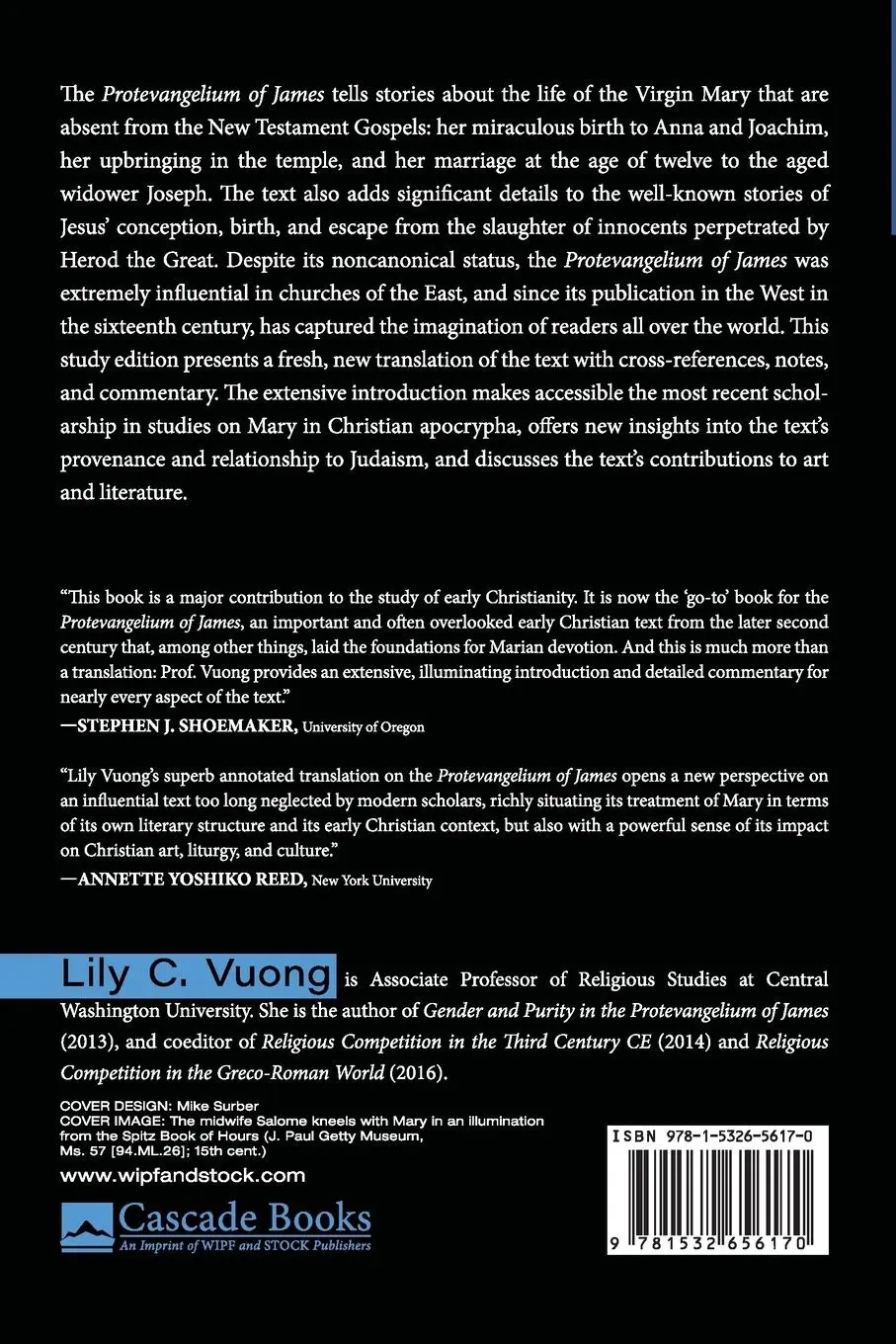 Rückseite: 9781532656170 | The Protevangelium of James | Lily C. Vuong | Taschenbuch | Englisch