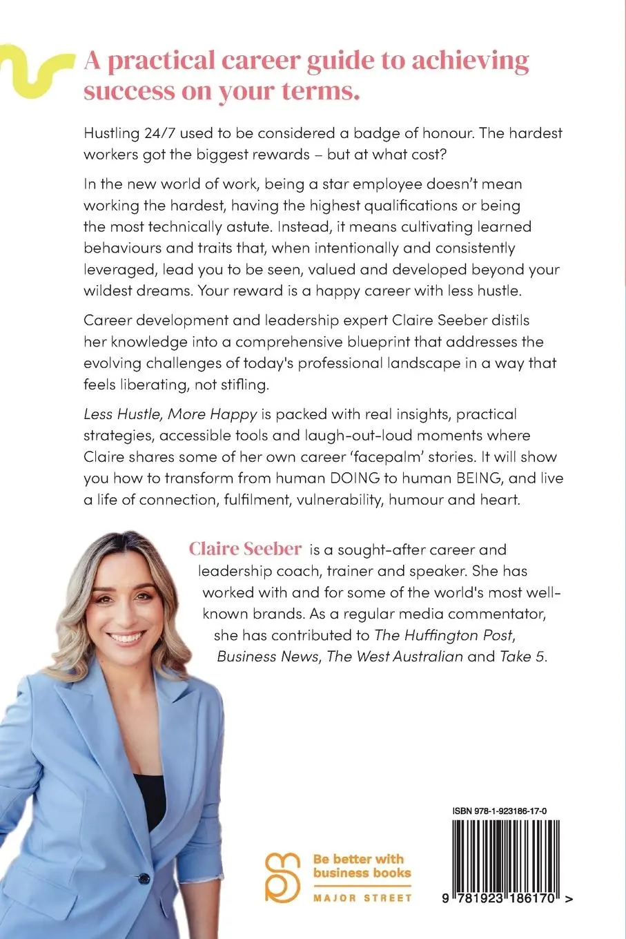 Rückseite: 9781923186170 | Less Hustle, More Happy | Claire Seeber | Taschenbuch | Englisch