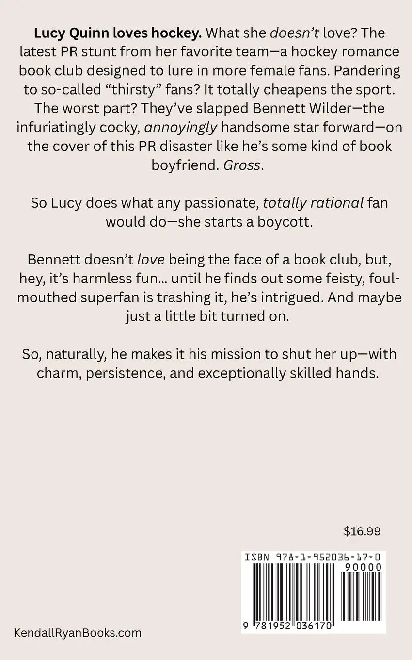 Rückseite: 9781952036170 | In My Hockey Era | Kendall Ryan | Taschenbuch | Must Love Hockey