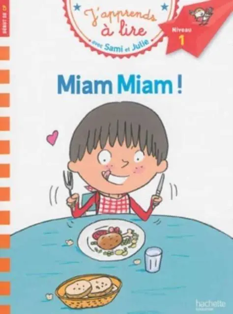 Cover: 9782012706170 | Sami et Julie CP Niveau 1 Miam Miam ! | Emmanuelle Massonaud (u. a.)