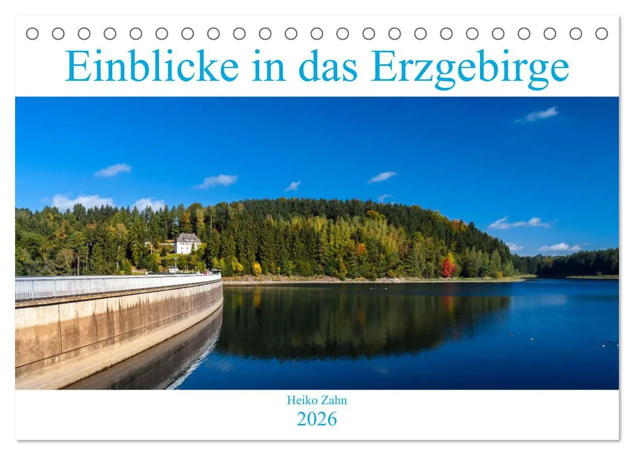 Cover: 9783457836170 | Einblicke in das Erzgebirge (Tischkalender 2026 DIN A5 quer),...