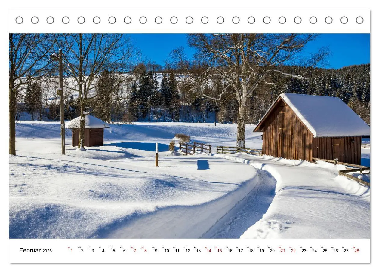 Bild: 9783457836170 | Einblicke in das Erzgebirge (Tischkalender 2026 DIN A5 quer),...