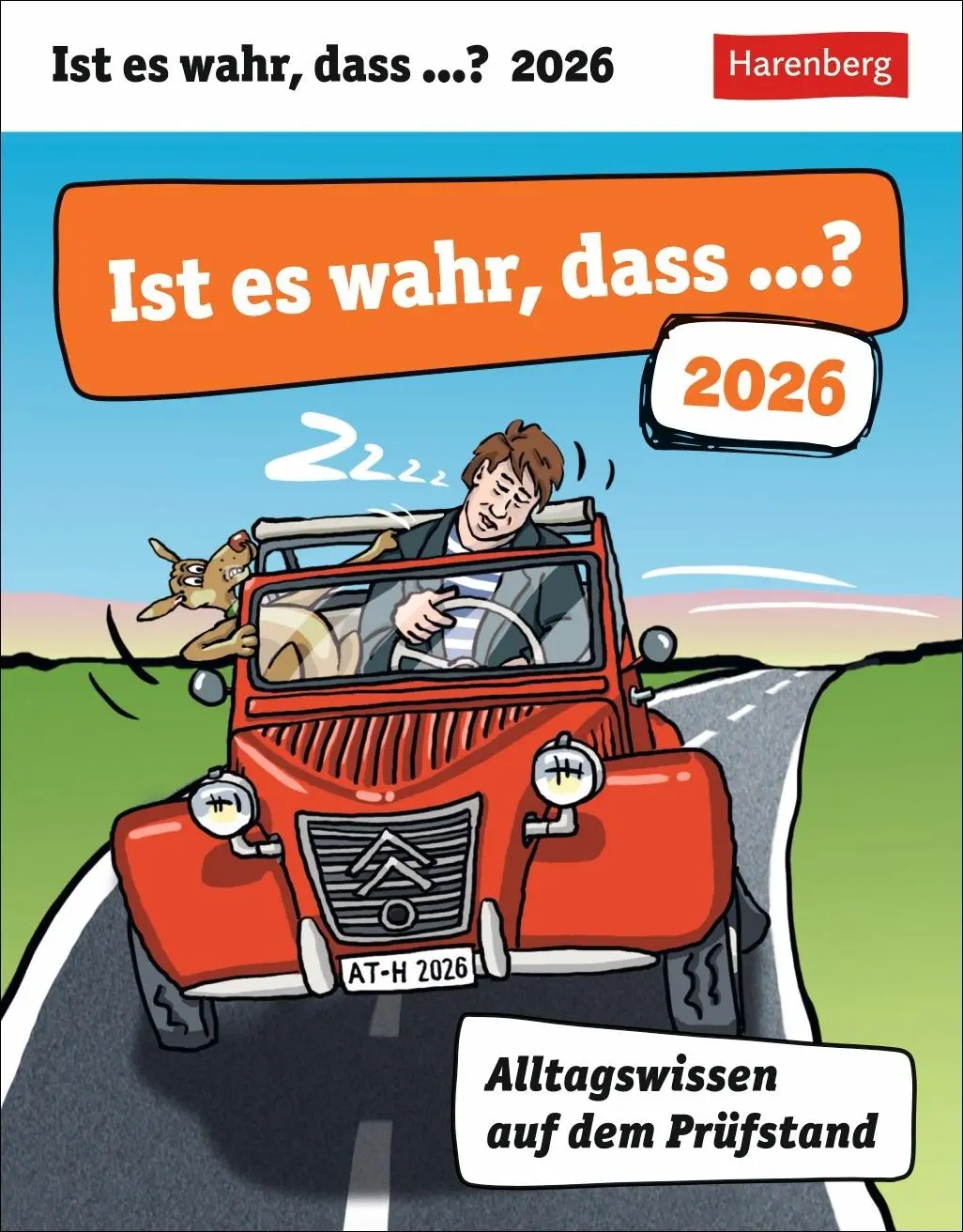 Cover: 9783840036170 | Ist es wahr, dass ...? Tagesabreißkalender 2026 - Alltagswissen auf...