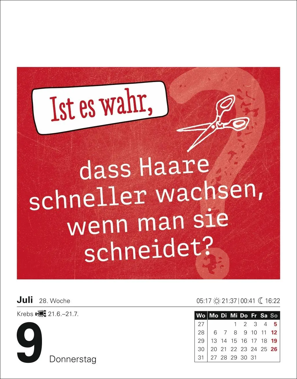 Bild: 9783840036170 | Ist es wahr, dass ...? Tagesabreißkalender 2026 - Alltagswissen auf...