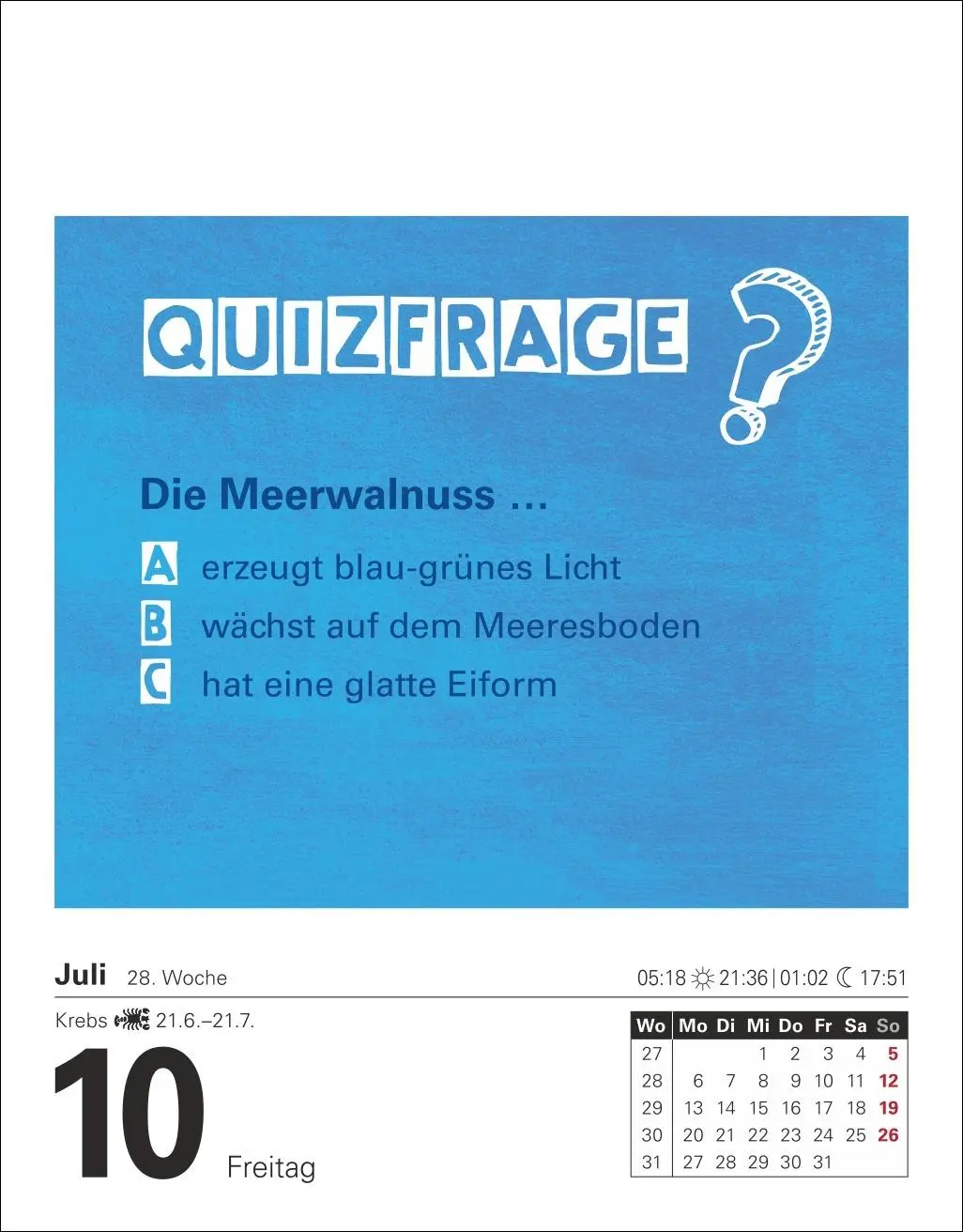 Bild: 9783840036170 | Ist es wahr, dass ...? Tagesabreißkalender 2026 - Alltagswissen auf...