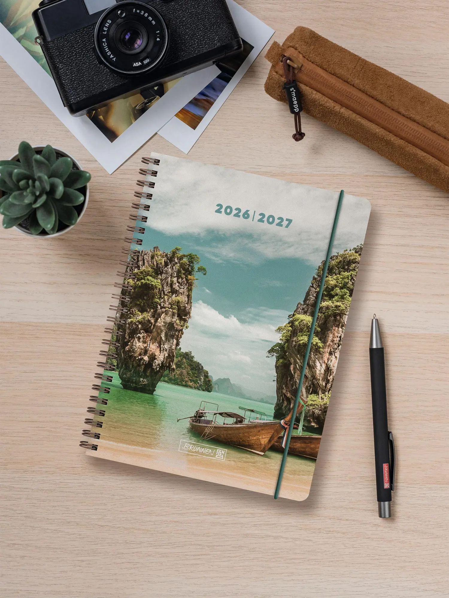 Bild: 4061947156270 | Schülerkalender 2026/2027 "Tropical" A5, Kunststoff | Buch | 208 S.