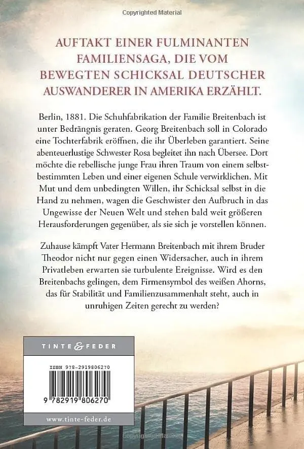 Rückseite: 9782919806270 | Der weiße Ahorn | Mina Baites | Taschenbuch | 314 S. | Deutsch | 2019