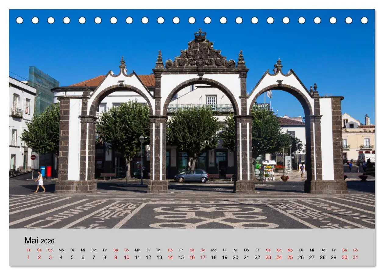 Bild: 9783457756270 | Azoren - São Miguel (Tischkalender 2026 DIN A5 quer), CALVENDO...