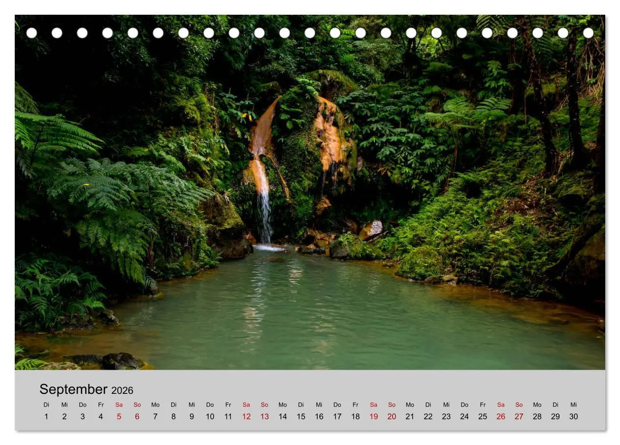 Bild: 9783457756270 | Azoren - São Miguel (Tischkalender 2026 DIN A5 quer), CALVENDO...