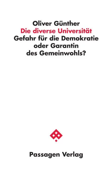 Cover: 9783709206270 | Die diverse Universität | Oliver Günther | Taschenbuch | 224 S. | 2025