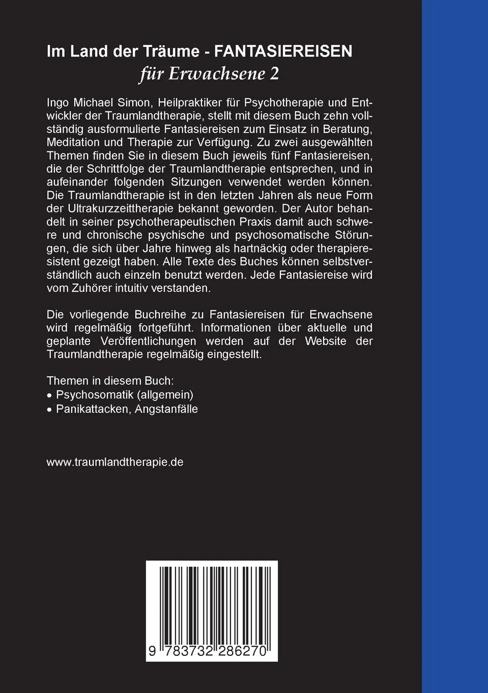Rückseite: 9783732286270 | Im Land der Träume 2 | Ingo Michael Simon | Taschenbuch | 68 S. | 2014