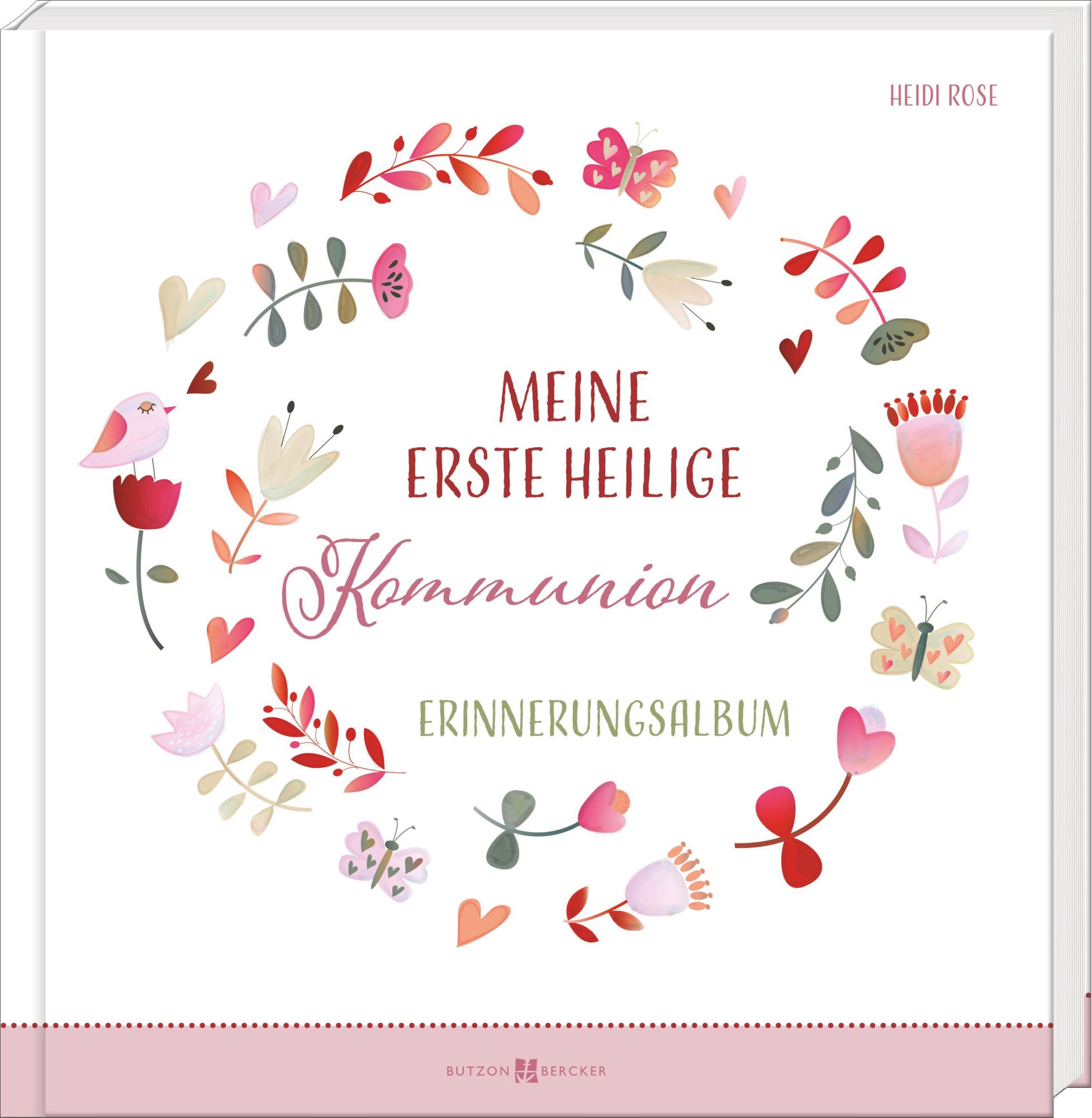 Cover: 9783766636270 | Meine erste heilige Kommunion | Erinnerungsalbum | Heidi Rose | Buch