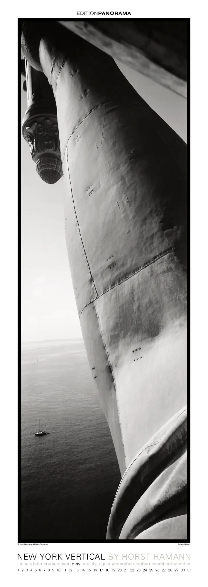 Bild: 9783898236270 | New York Vertical | Immerwährender Vertikal-Kalender, 40 x 110 cm