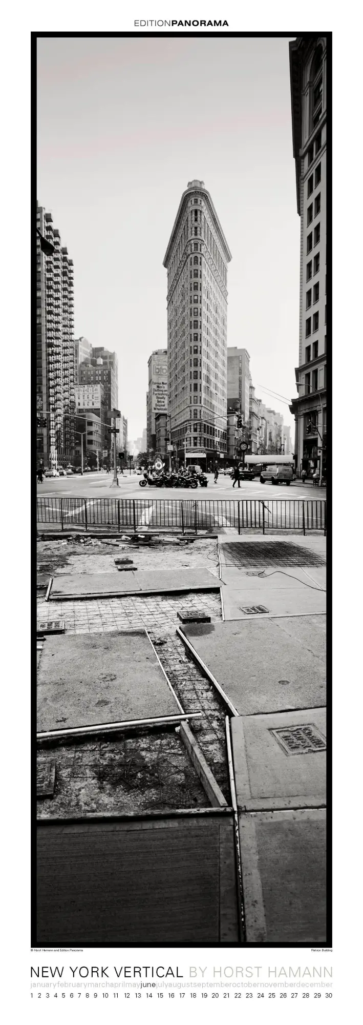 Bild: 9783898236270 | New York Vertical | Immerwährender Vertikal-Kalender, 40 x 110 cm
