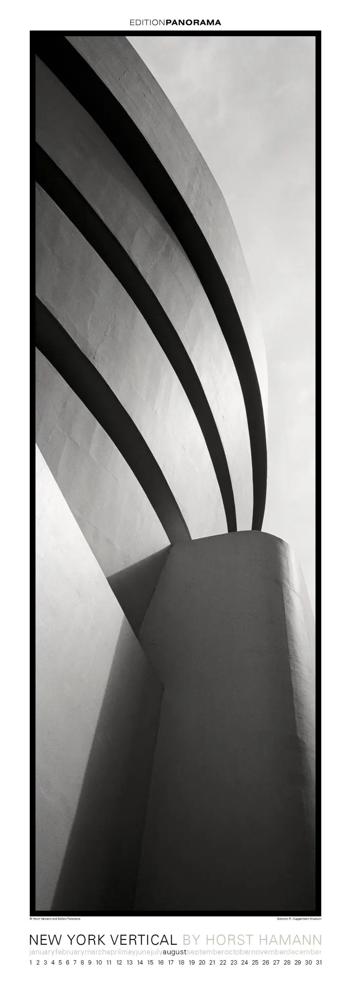 Bild: 9783898236270 | New York Vertical | Immerwährender Vertikal-Kalender, 40 x 110 cm