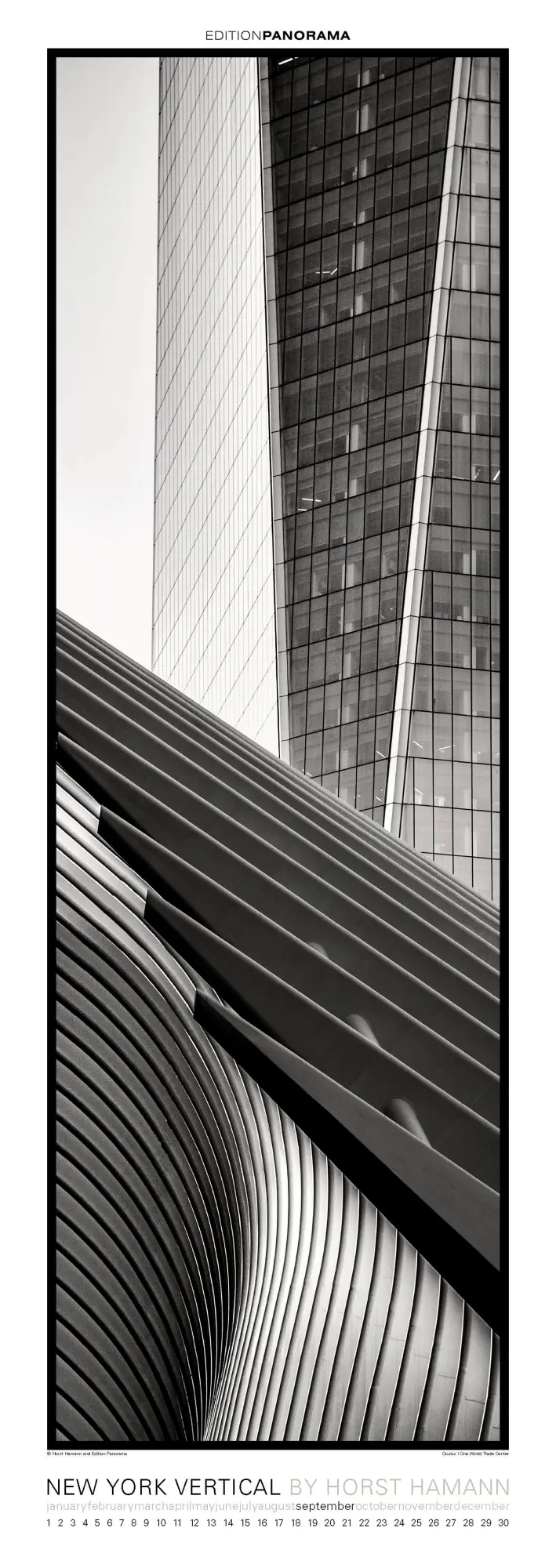 Bild: 9783898236270 | New York Vertical | Immerwährender Vertikal-Kalender, 40 x 110 cm