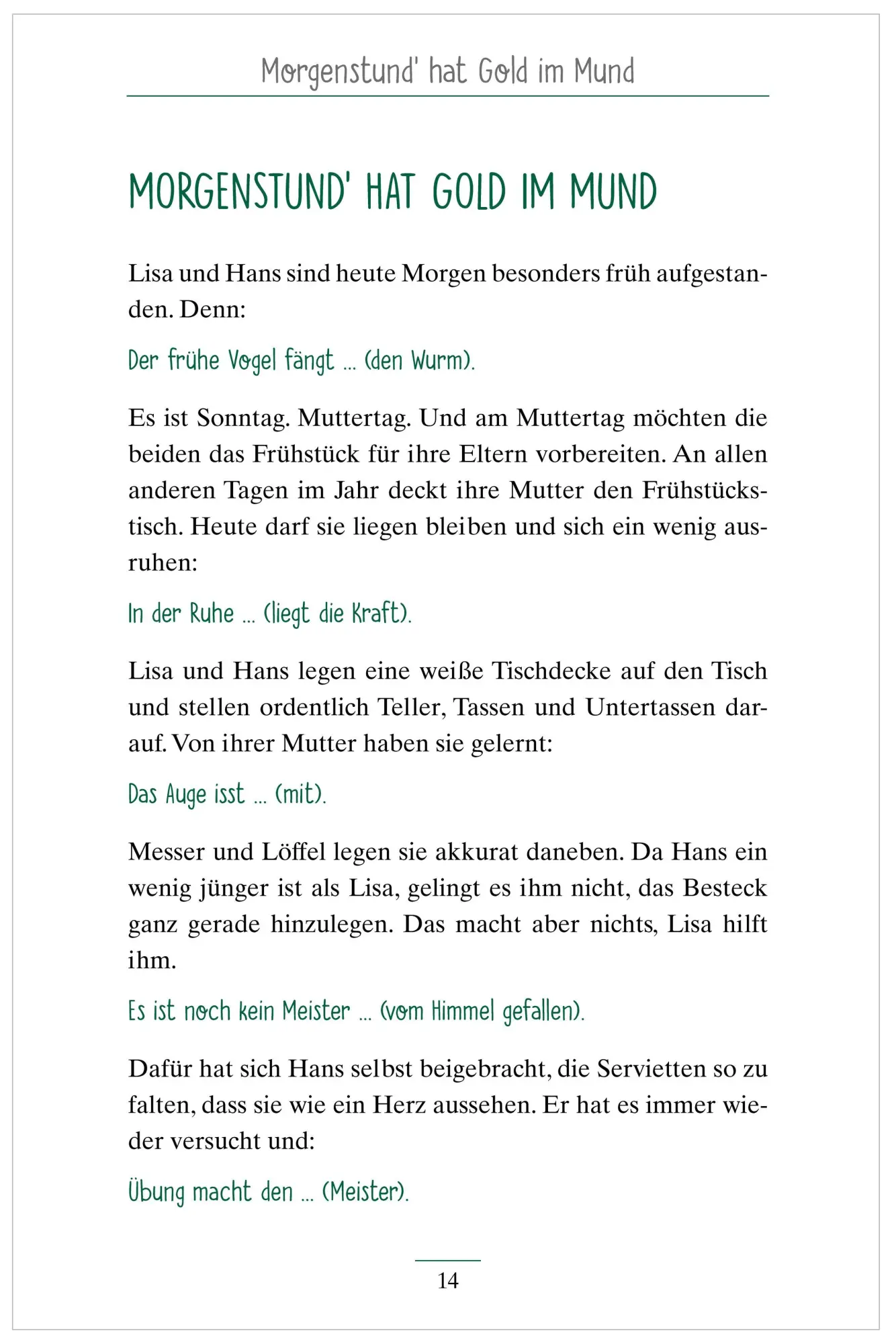 Bild: 9783948106270 | Sprichwortgeschichten für Senioren. | Natali Mallek (u. a.) | Buch