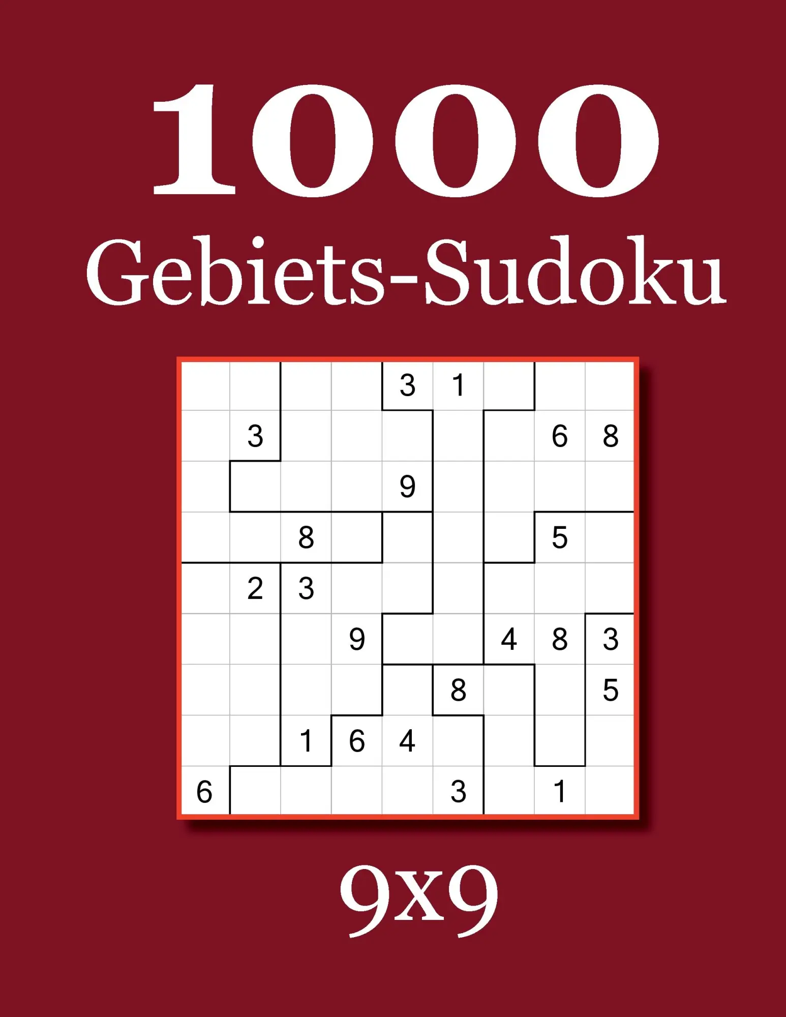 Cover: 9783954976270 | 1000 Gebiets-Sudoku 9x9 | David Badger | Taschenbuch | 252 S. | 2015