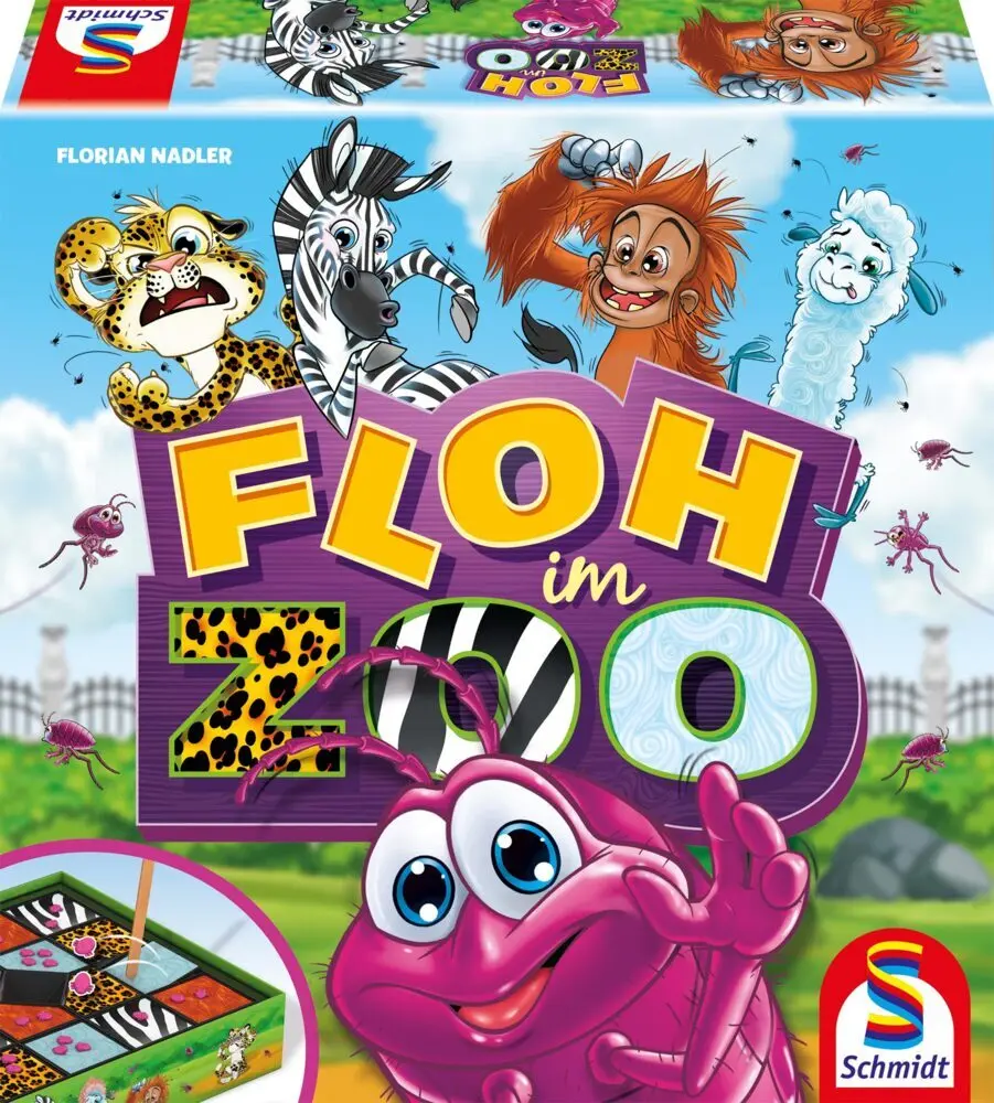 Cover: 4001504406370 | Floh im Zoo | Kinderspiele | Spiel | 40637 | Deutsch | 2022