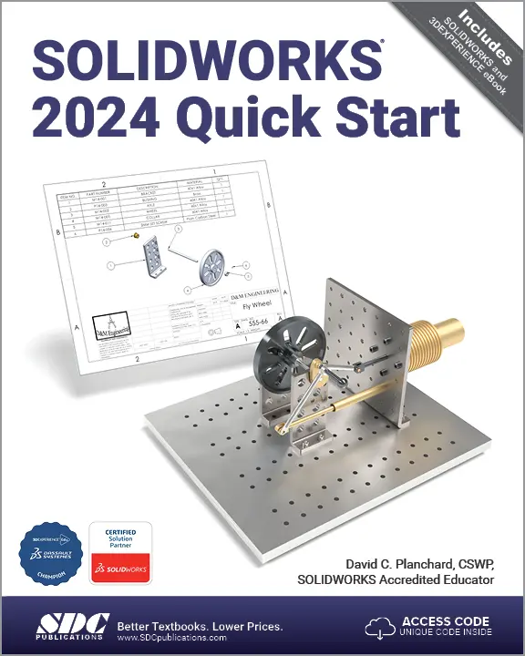 Cover: 9781630576370 | SOLIDWORKS 2024 Quick Start | David C. Planchard | Taschenbuch | 2024