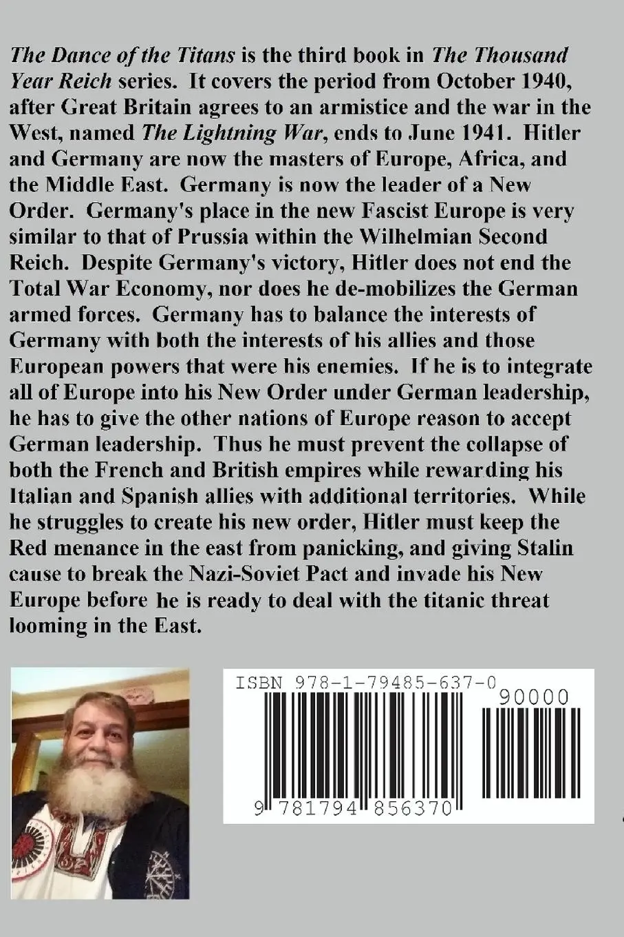 Rückseite: 9781794856370 | The Dance of the Titans | Robert Blumetti | Taschenbuch | Englisch