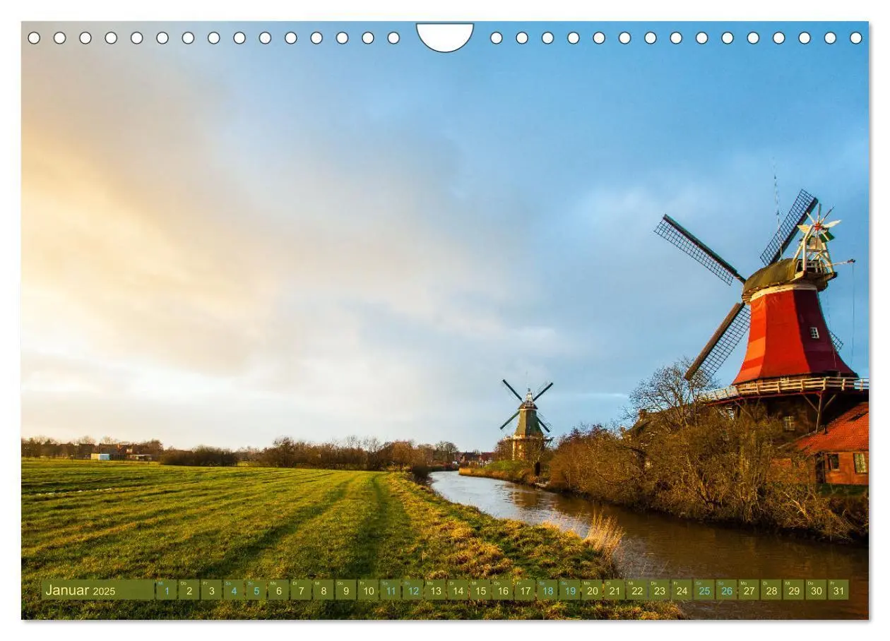 Bild: 9783435036370 | Mein Land, Ostfriesland (Wandkalender 2025 DIN A4 quer), CALVENDO...