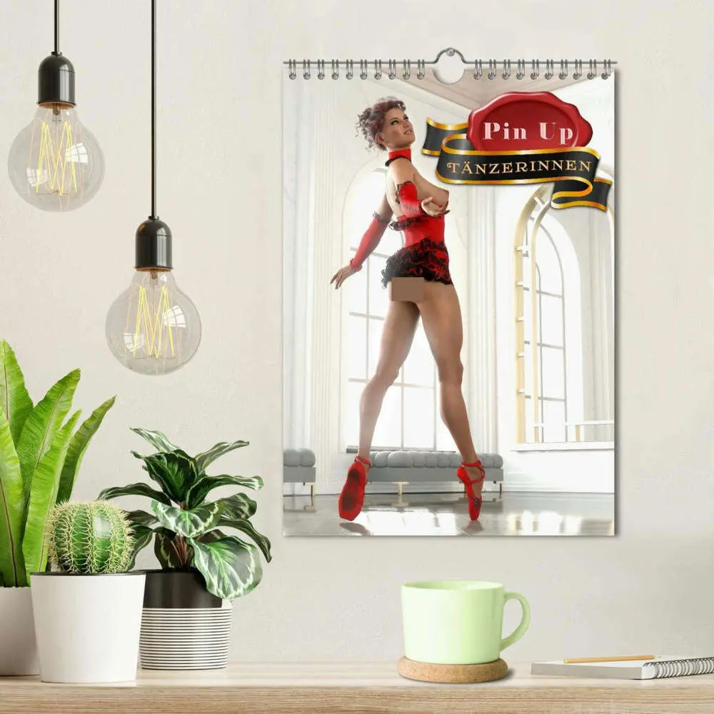 Bild: 9783435896370 | Pin Up Tänzerinnen (Wandkalender 2025 DIN A4 hoch), CALVENDO...