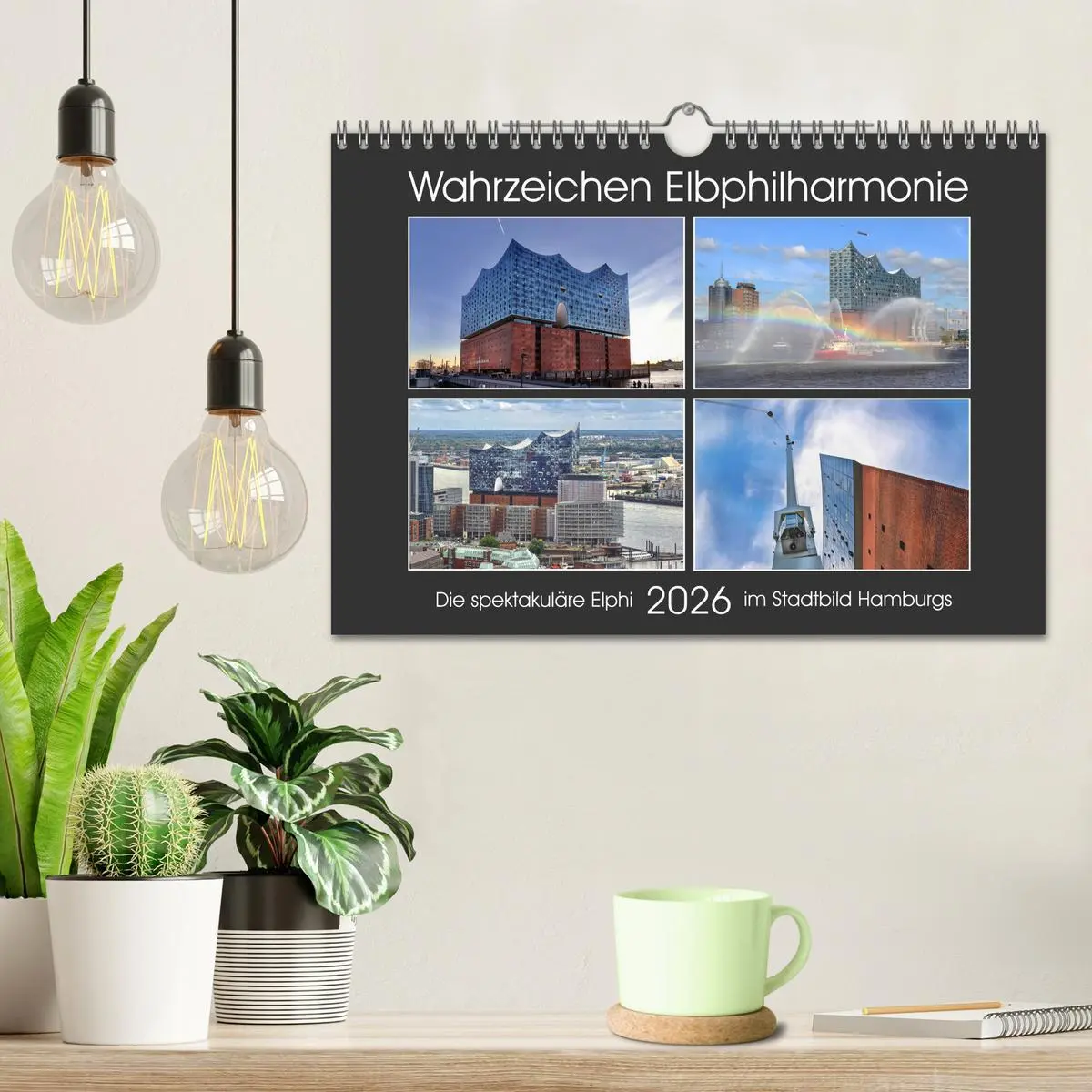 Bild: 9783457366370 | Wahrzeichen Elbphilharmonie (Wandkalender 2026 DIN A4 quer),...