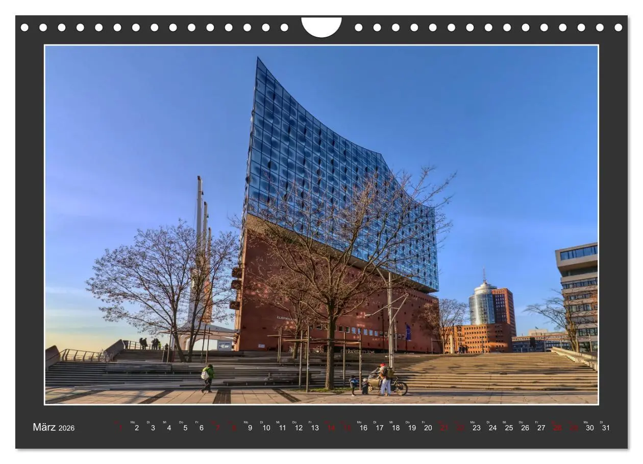 Bild: 9783457366370 | Wahrzeichen Elbphilharmonie (Wandkalender 2026 DIN A4 quer),...