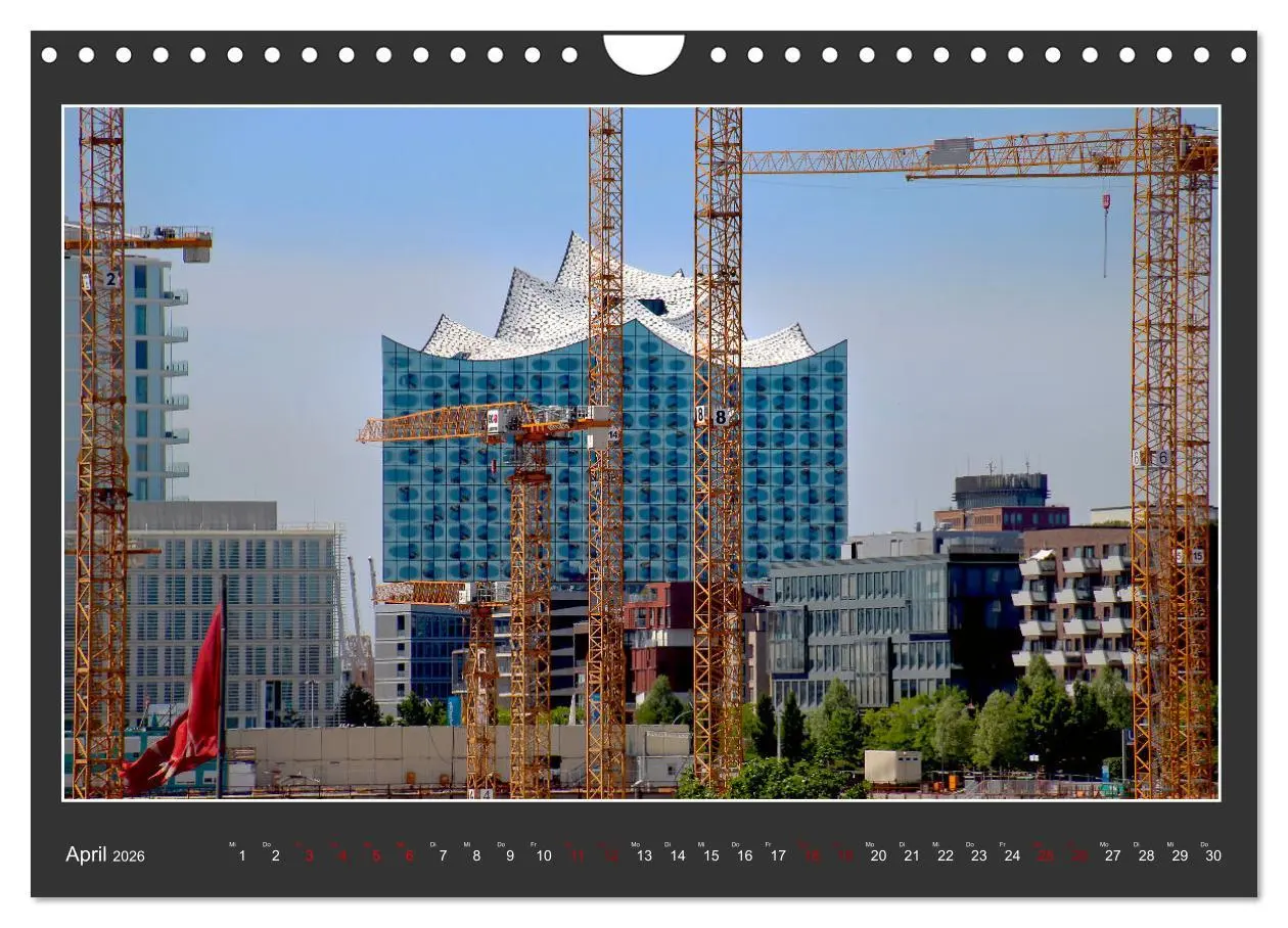 Bild: 9783457366370 | Wahrzeichen Elbphilharmonie (Wandkalender 2026 DIN A4 quer),...
