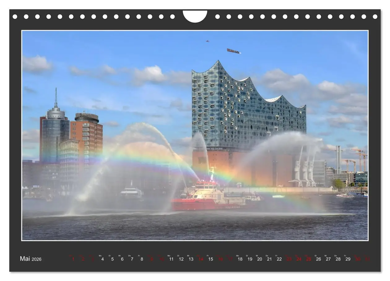 Bild: 9783457366370 | Wahrzeichen Elbphilharmonie (Wandkalender 2026 DIN A4 quer),...