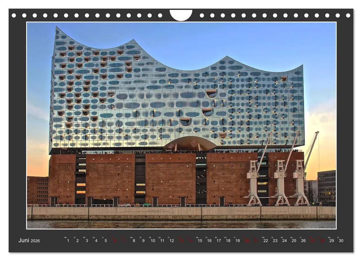 Bild: 9783457366370 | Wahrzeichen Elbphilharmonie (Wandkalender 2026 DIN A4 quer),...