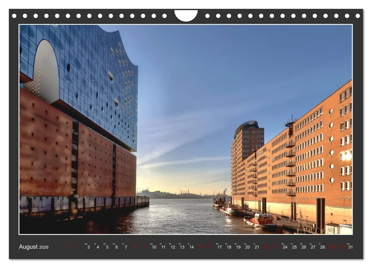 Bild: 9783457366370 | Wahrzeichen Elbphilharmonie (Wandkalender 2026 DIN A4 quer),...