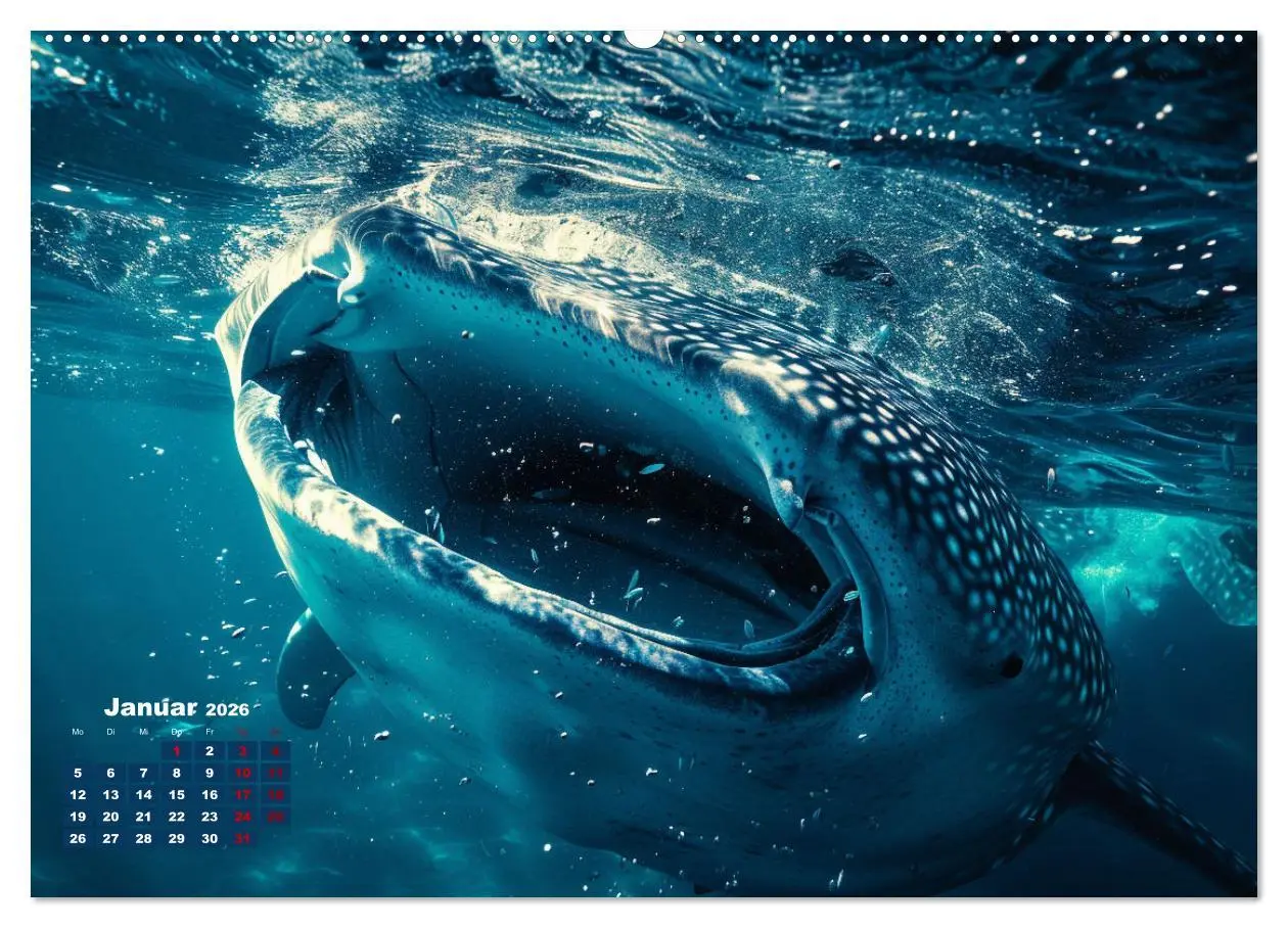 Bild: 9783457436370 | Meeresgrößen (hochwertiger Premium Wandkalender 2026 DIN A2 quer),...