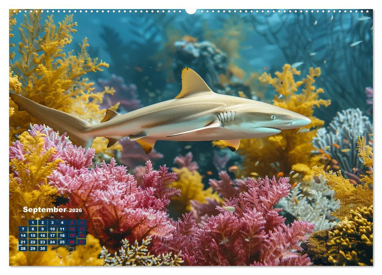Bild: 9783457436370 | Meeresgrößen (hochwertiger Premium Wandkalender 2026 DIN A2 quer),...