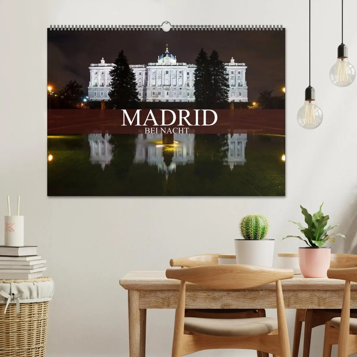 Bild: 9783457986370 | Madrid bei Nacht (Wandkalender 2026 DIN A2 quer), CALVENDO...
