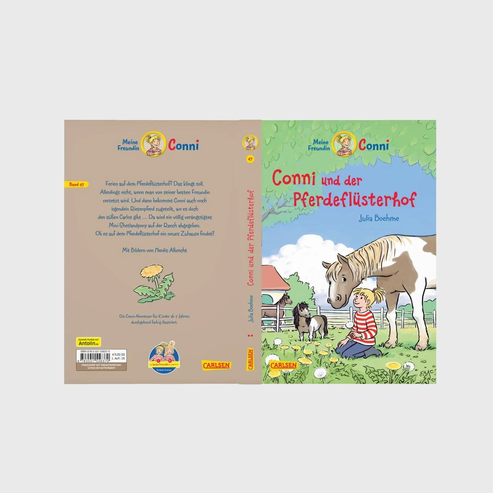 Bild: 9783551556370 | Conni Erzählbände 47: Conni und der Pferdeflüsterhof | Julia Boehme