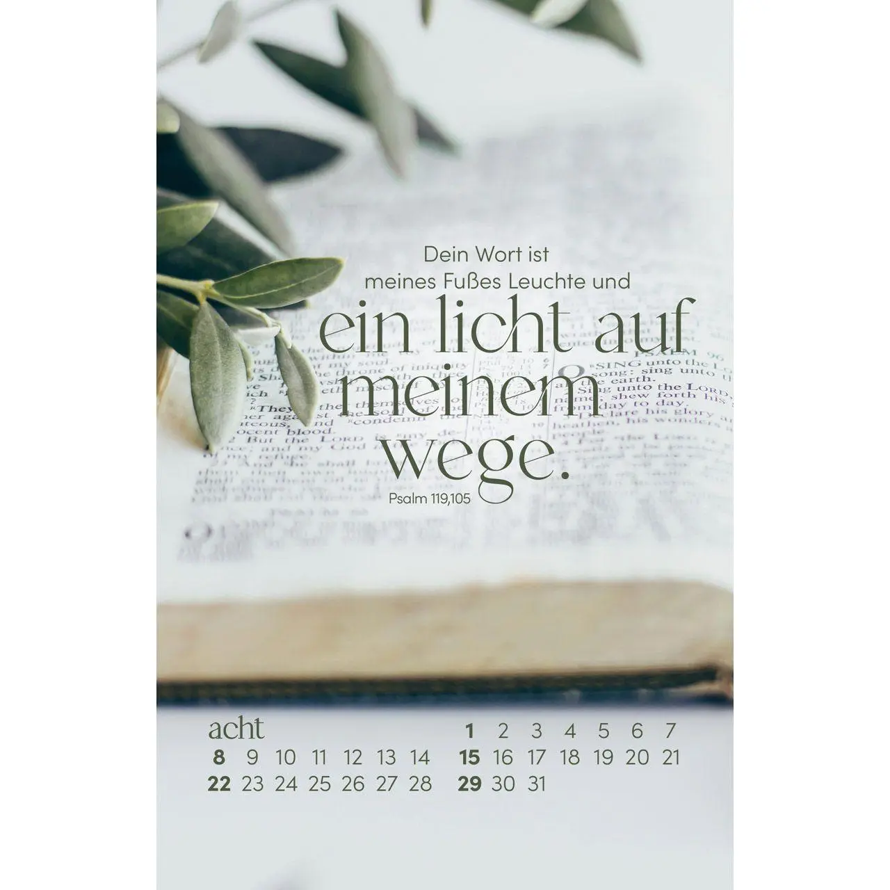 Bild: 9783754816370 | Sein Wort. Dein Fels. 2027 | Gottes Zusagen für dein Jahr | Kalender