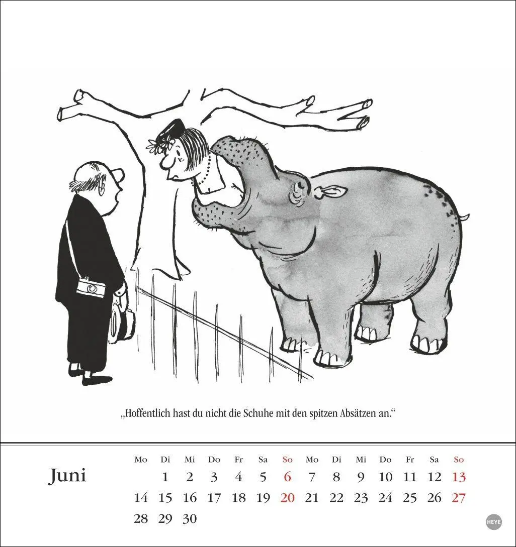 Bild: 9783756416370 | Loriot Postkartenkalender 2027 | Loriot | Kalender | Spiralbindung