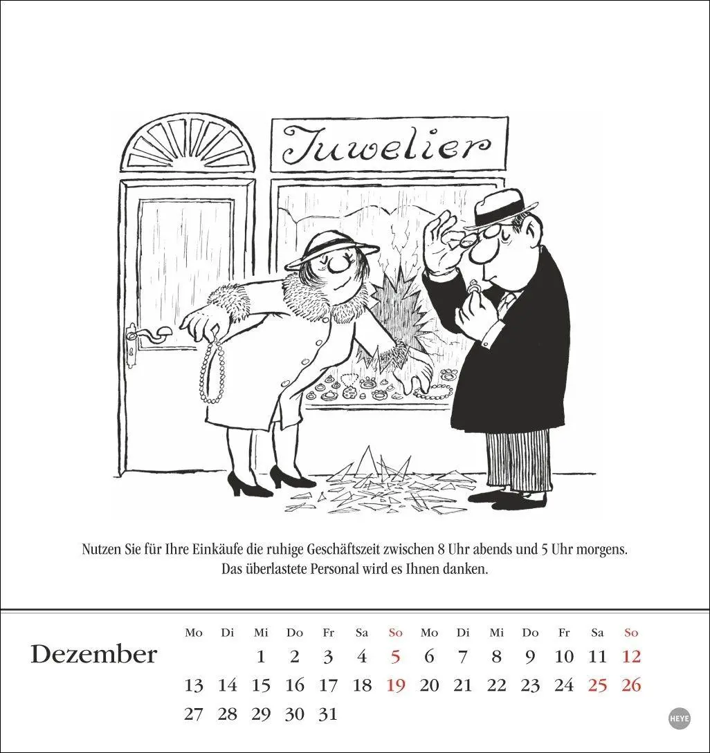 Bild: 9783756416370 | Loriot Postkartenkalender 2027 | Loriot | Kalender | Spiralbindung