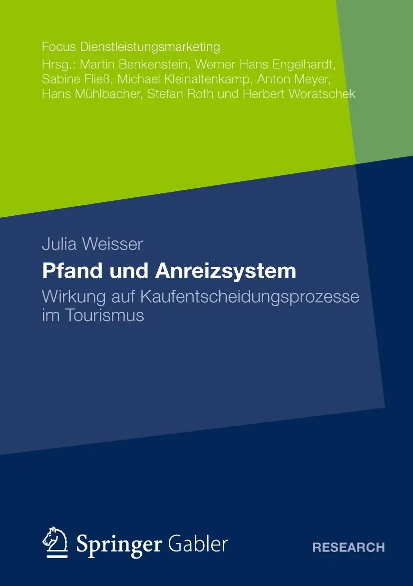 Cover: 9783834936370 | Pfand und Anreizsystem | Julia Weisser | Taschenbuch | xxi | Deutsch