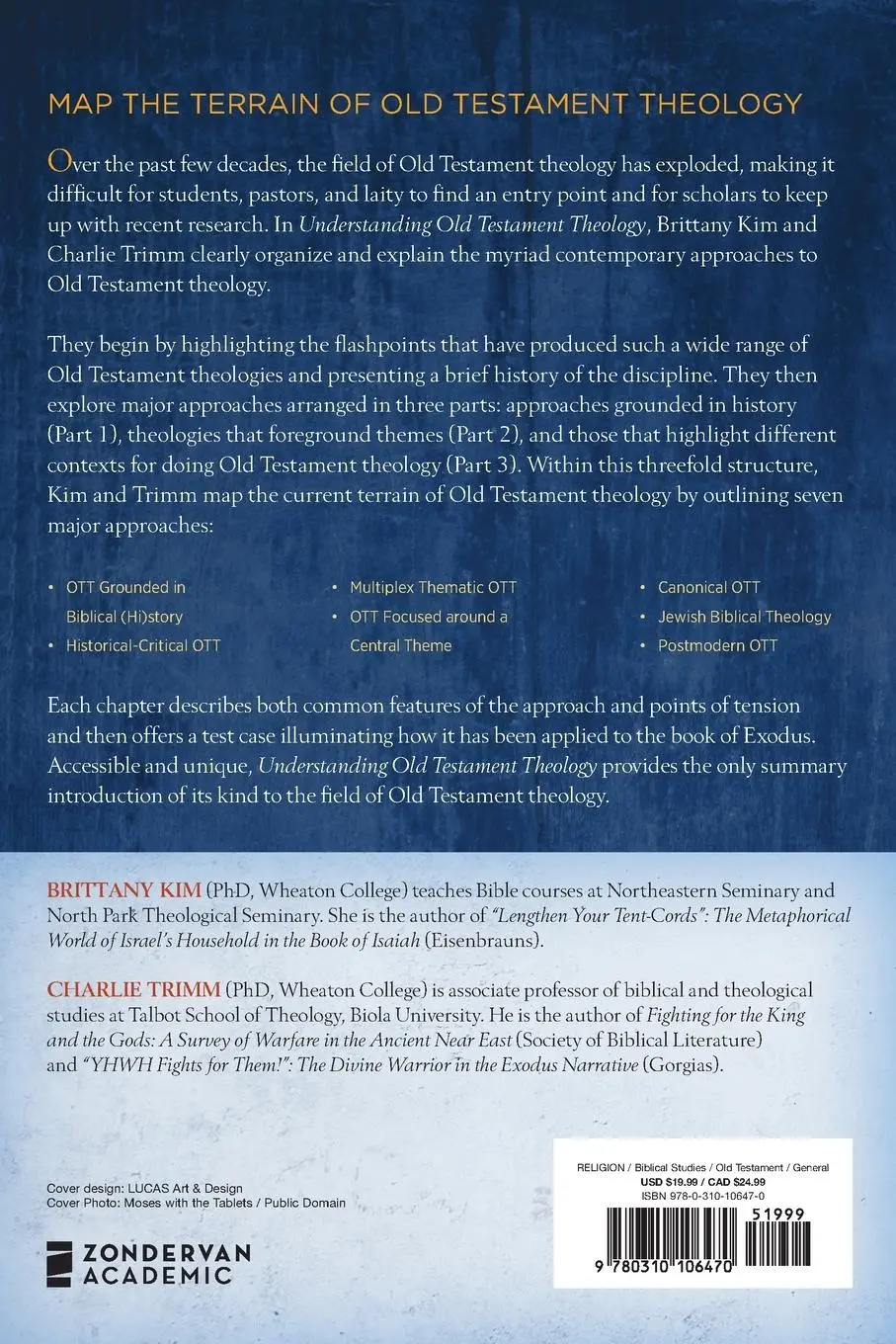 Rückseite: 9780310106470 | Understanding Old Testament Theology Softcover | Brittany Kim | Buch