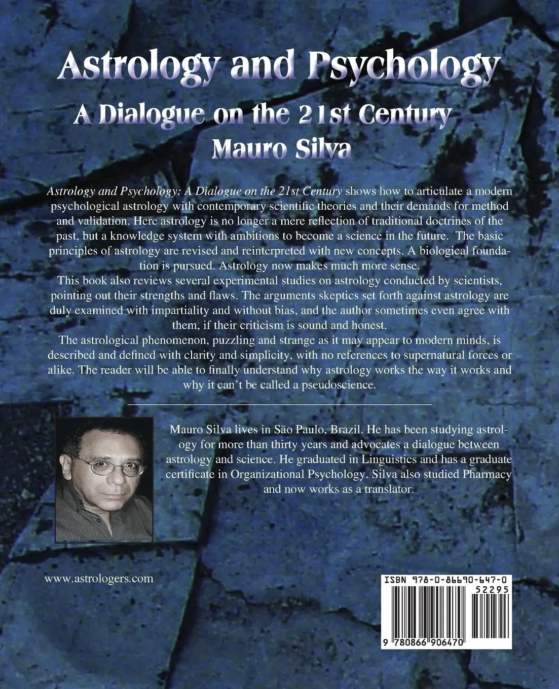 Rückseite: 9780866906470 | Astrology and Psychology | Mauro Silva | Taschenbuch | Englisch | 2014