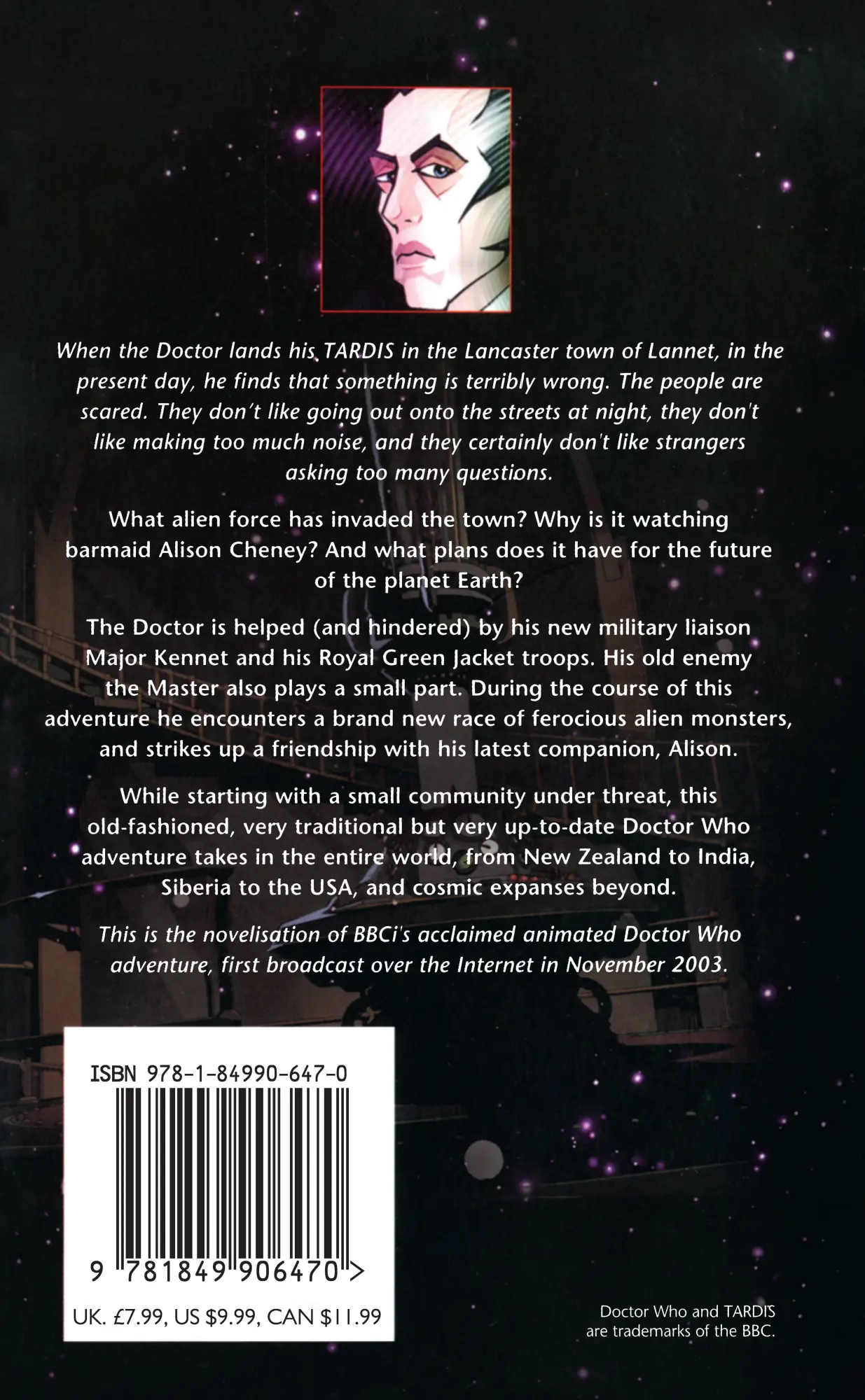 Rückseite: 9781849906470 | Doctor Who The Scream Of The Shalka | Paul Cornell | Taschenbuch