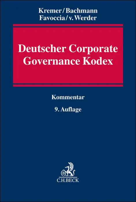 Cover: 9783406796470 | Deutscher Corporate Governance Kodex | Thomas Kremer (u. a.) | Buch