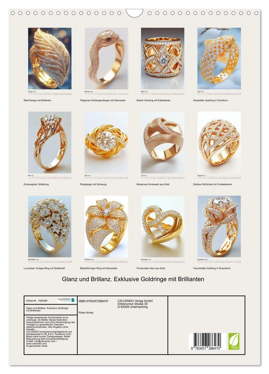 Bild: 9783457286470 | Glanz und Brillanz. Exklusive Goldringe mit Brillianten...