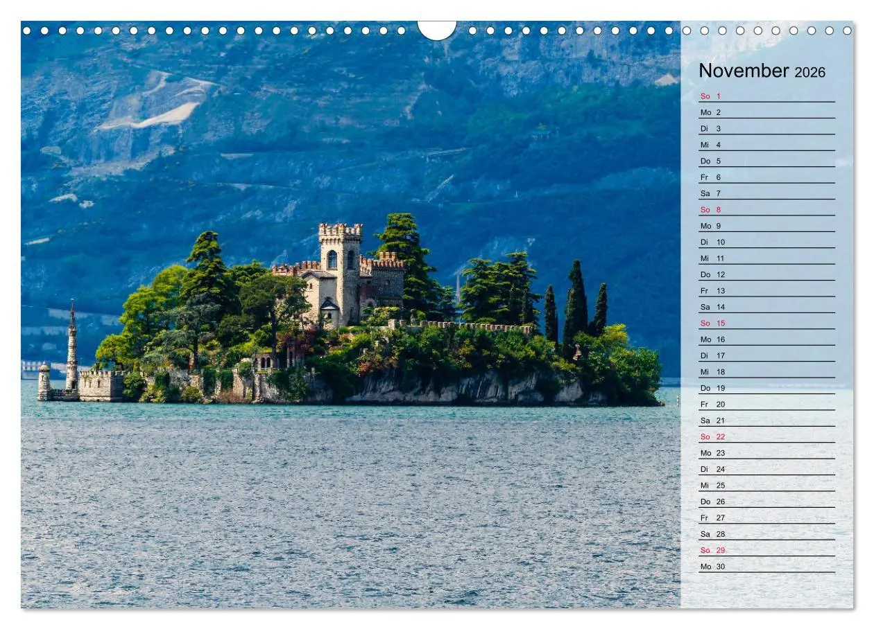 Bild: 9783457806470 | Impressionen vom Iseosee (Wandkalender 2026 DIN A3 quer), CALVENDO...